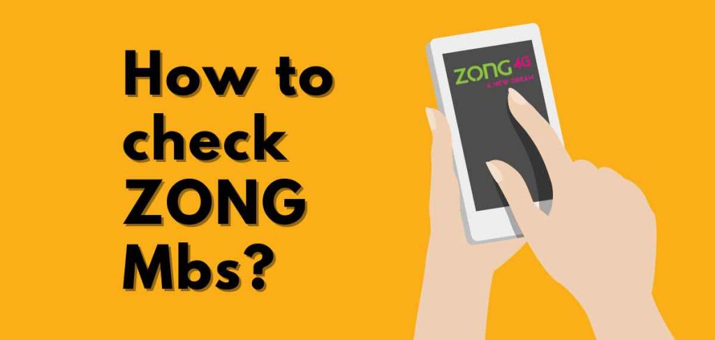 how to check zong mbs